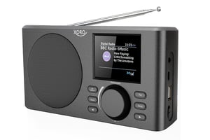 Xoro DAB 150 IR Digital Internet Radio, Gray