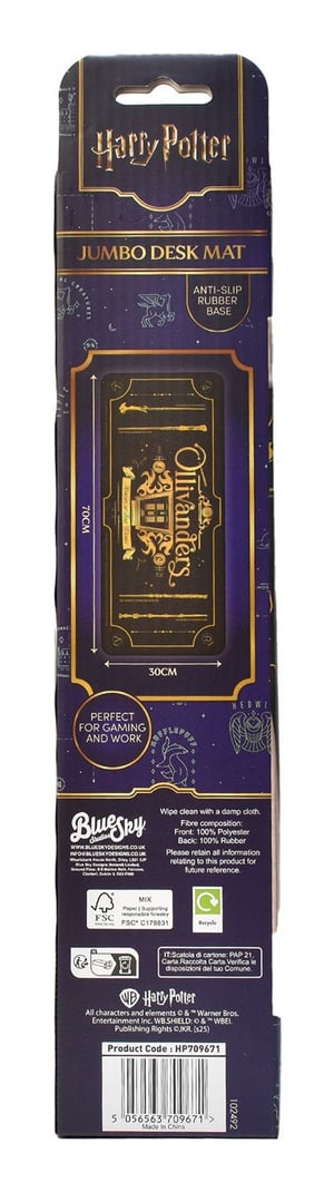 Thumbs Up HP709671 podkładka na biurko Neopren Czarny, Złoto