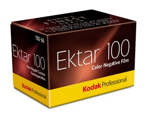 Kodak Professional Ektar 100 135/36 färgnegativfilm, 36 bilder.