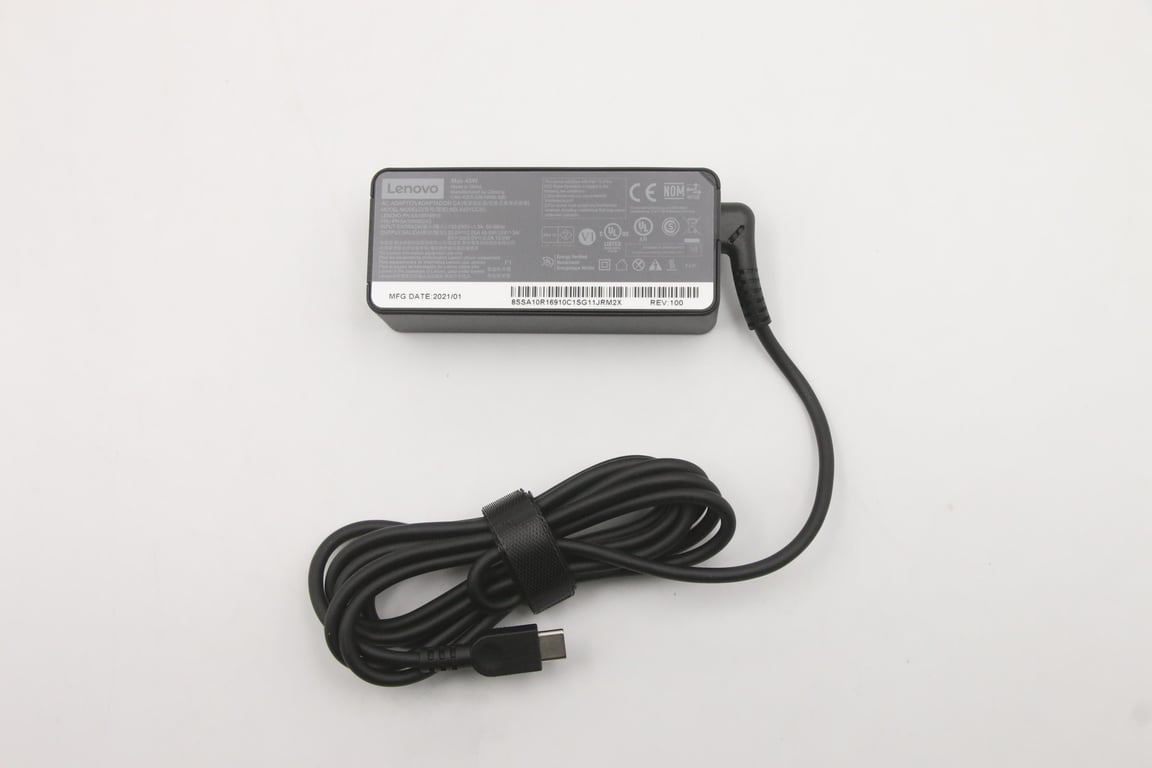 Lenovo 5A10W86243 adapter zasilający/ inwentor Wewnętrzna 45 W Czarny