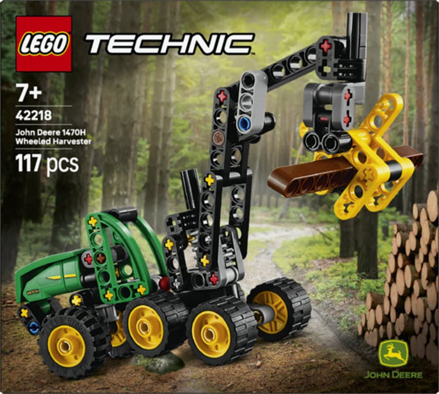 LEGO Technic Harwester kołowy John Deere 1470H