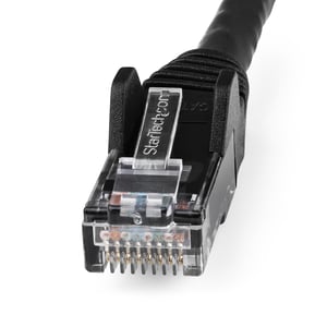 StarTech N6LPATCH15MBK kabel sieciowy Czarny 15 m Cat6 U/UTP (UTP)