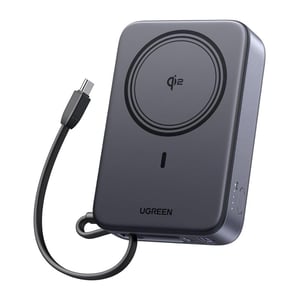 Ugreen PB567 Litowo-polimerowy (LiPo) 20000 mAh Bezprzewodowe ładowanie Szary
