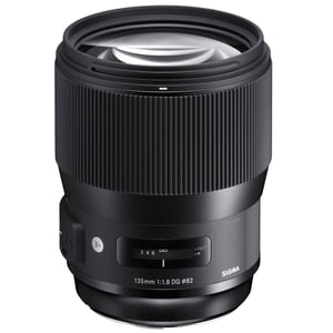 Sigma 135mm / f 1.8 DG HSM Art SLR Teleobiektyw Czarny