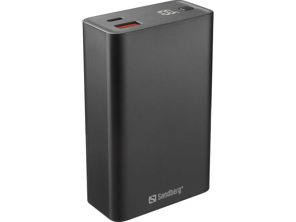 фото Зовнішній акумулятор (павербанк) Sandberg Travel Powerbank 20000mAh 65W (420-95)