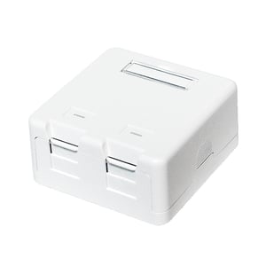 LogiLink NK4032 Steckdosenabdeckung, Keystone-Modul, weiß, 1 Stück.