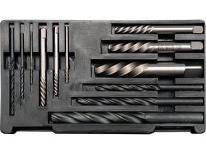 Yato YT-0591 borrsats med 12 borrar.