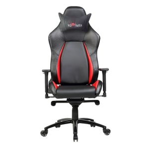 Red fighter C2 Uniwersalny fotel dla gracza Obite siedzisko Czarny, Czerwony