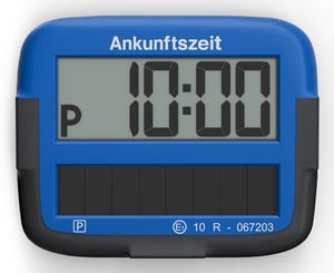 Needit Park Micro Solar Parkplatzplatte Schwarz, Blau Elektronisch