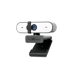 ProXtend XSTREAM 2K webbkamera 4 MP 2592 x 1520 px USB 2.0 Silver, Svart