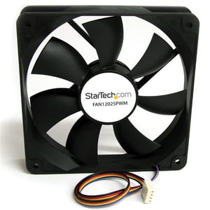StarTech FAN12025PWM Computer Cooling System Computer Case 12 cm Fan Black