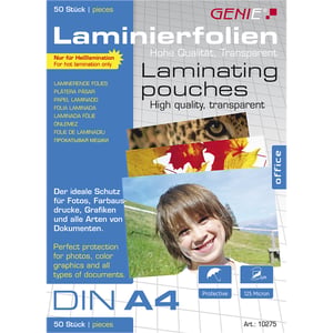Genie 10275 folia do laminowania 50 szt.