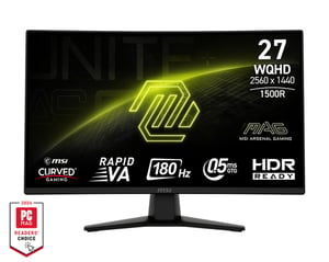 MSI MAG 274CQFDE monitor komputerowy 68,6 cm (27") 2560 x 1440 px Wide Quad HD Czarny