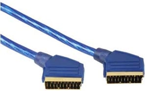 Hama 00029654 SCART-kabel 1,5 m SCART (21-polig) Blå