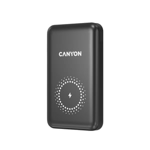 Canyon PB-1001 Lithium-Polymer (LiPo) 10,000 mAh Wireless Charging Black