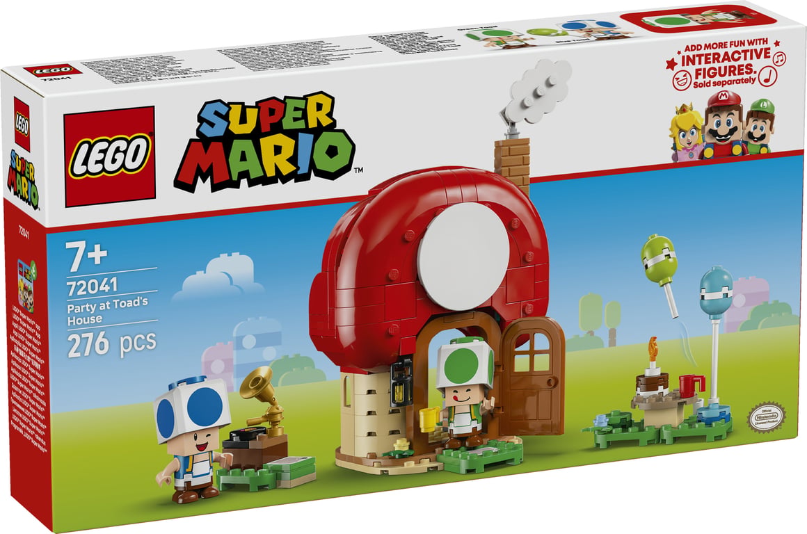 LEGO Super Mario Toad i domówka