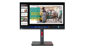 Lenovo ThinkVision P24q-30 monitor komputerowy 60,5 cm (23.8") 2560 x 1440 px Quad HD LED Czarny