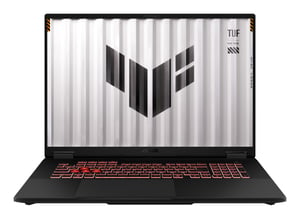 ASUS TUF Gaming A18 FA808UH-S8021 AMD Ryzen™ 7 260 Laptop 45,7 cm (18") WUXGA 16 GB DDR5-SDRAM 512 GB SSD NVIDIA GeForce RTX 5050 Wi-Fi 6E (802.11ax) Czarny, Szary