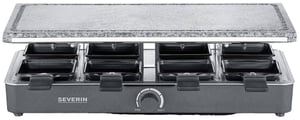Severin RG 2378 Raclette-Partygrill Melasa do raclette 1300 W Czarny