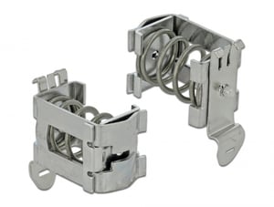 DeLOCK DIN Rail Clamp - Cable Diameter 10–20 mm