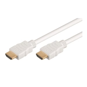 M-Cab 7003012 2 m HDMI Cable, HDMI Type A (Standard), White