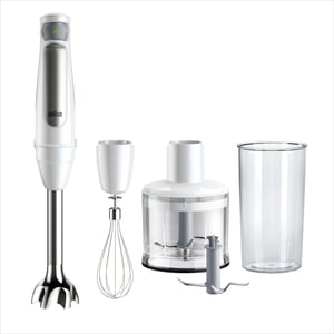Braun MultiQuick 7 MQ7035IWH 0,6 l Stabmixer 1000 W Edelstahl, Weiß