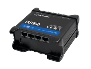 Teltonika RUT950 router bezprzewodowy Fast Ethernet 4G Czarny