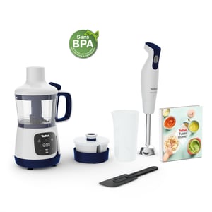 Tefal Yummy Gourmet HB55W4 0,8 l Mixer mit Kochfunktion 600 W Weiß