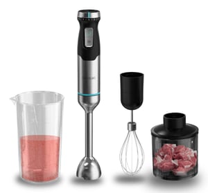 Cecotec Power Pulsar 2300MAX Cream&Crrush Blender immersyjny 2300 W Czarny, Stal nierdzewna