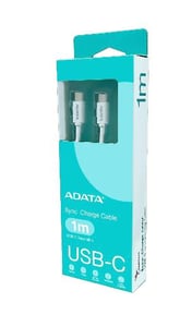 ADATA CACC-100PN-WH USB 2.0 Cable, 1 m, USB-C, White