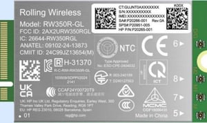 HP 4G LTE-Advanced Pro Cat19 Internal WWAN Adapter