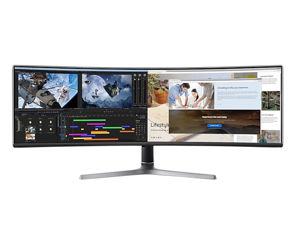 Samsung Odyssey CRG9 monitor komputerowy 124 cm (48.8