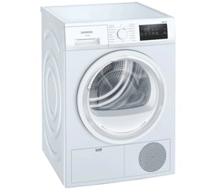 Siemens iQ300 WT45HVA3 Front-Loading Freestanding Clothes Dryer, 8 kg, White