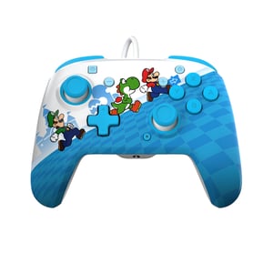 PDP Rematch: Mario Escape Flerfärgad USB-gamepad Analog/Digital Nintendo Switch, Nintendo Switch Lite, Nintendo Switch OLED
