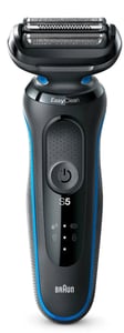 Braun 51-B1000s Rakapparat med rakblad Svart, Blå