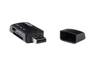 NATEC ANT 3 Mini czytnik kart USB 2.0 Czarny