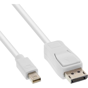 InLine 17134 kabel DisplayPort 1,5 m Mini DisplayPort Biały