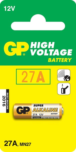 GP Batteries High Voltage 27A Einweg-Alkalibatterie