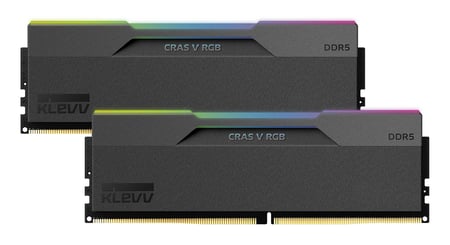 Klevv CRAS V 32GB (2x16GB) DDR5 Gaming RAM 7200MHz CL40 Memory Module Kit moduł pamięci 288-pin DIMM