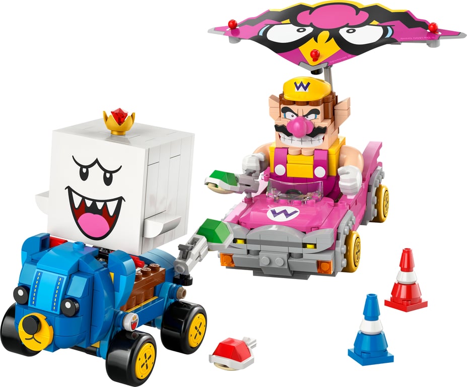 фото Блоковий конструктор LEGO Super Mario Mario Kart – Wario і King Boo (72038)