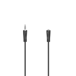 Hama 00205121 5 m 3.5 mm audio cable, Black