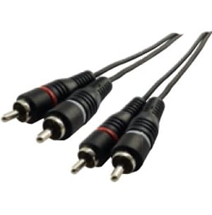 Schwaiger CIK5415 kabel audio 1,5 m 2 x RCA Czarny