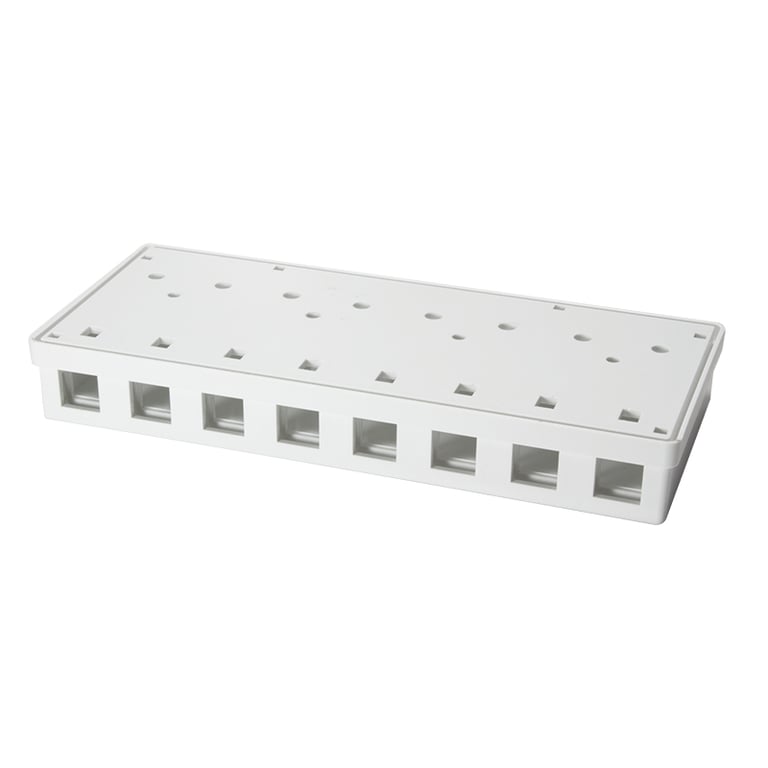 LogiLink NK4035 nakładka na gniazdko elektryczne RJ-45 Biały 1 szt.