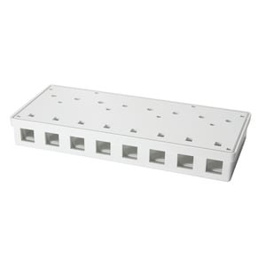 LogiLink NK4035 nakładka na gniazdko elektryczne RJ-45 Biały 1 szt.