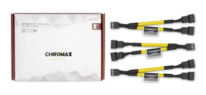 Noctua NA-SYC1 CHROMAX.YELLOW Extension cord