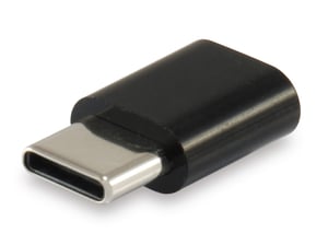 Equip 133472 USB-C-zu-Micro-USB-B-Adapter, schwarz