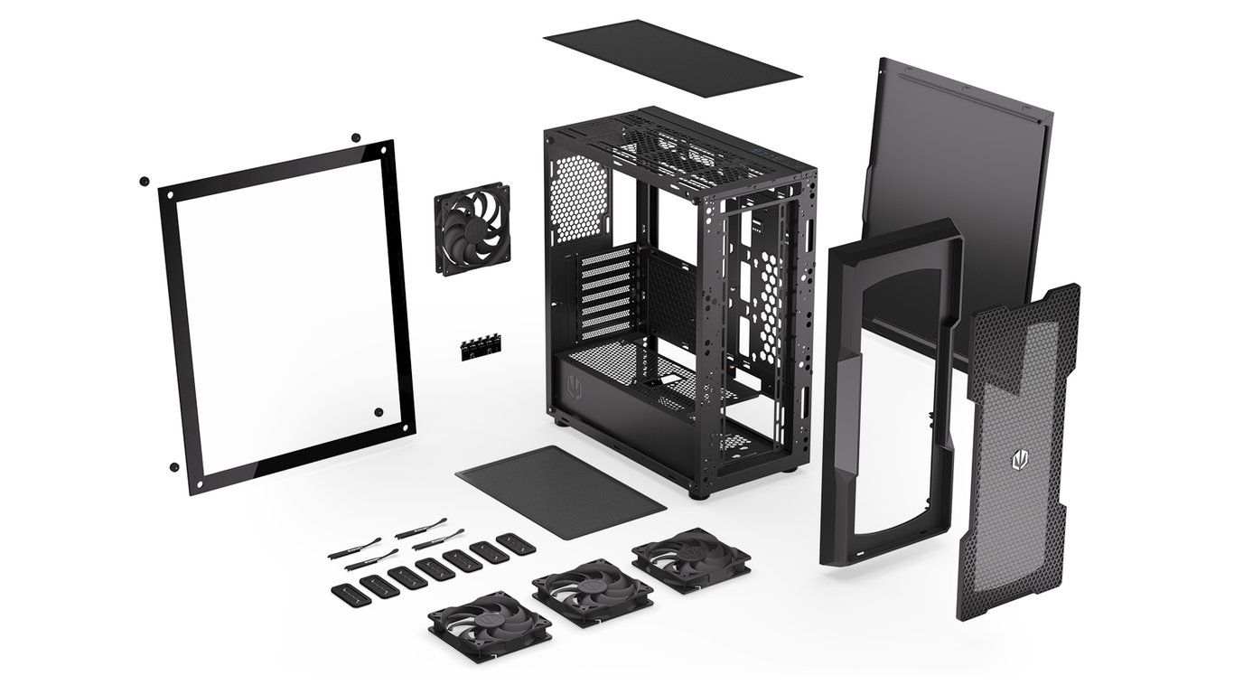ENDORFY Regnum 400 Air Tower Czarny
