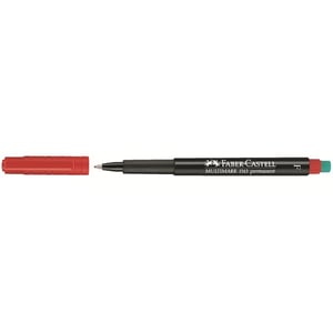 Faber-Castell Multimark Permanentmarker Rot 1 Stück