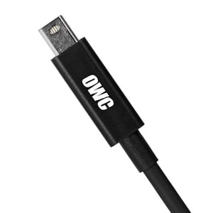 OWC OWCCBLTB2MBK Thunderbolt-kabel 2 m 20 Gbit/s Svart