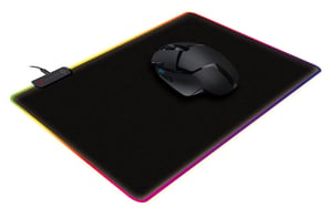 Varr OVMPLB Mauspad Gaming-Mauspad Schwarz